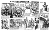 Allan Quatermain Pages 23 and 24 (TWO pages) (Originals)