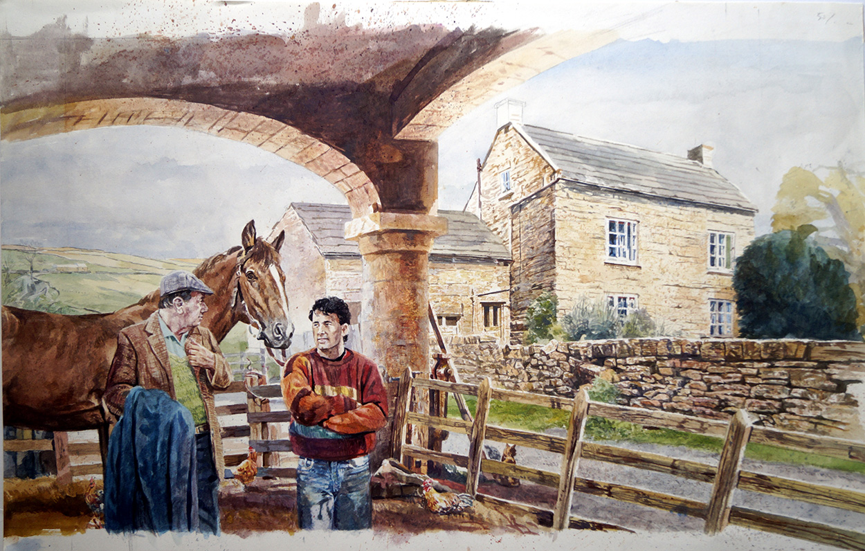 Country Matters (Original) art by Peter Jones at The Illustration Art Gallery