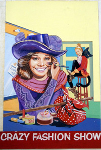 June and School Friend cover art (Original)