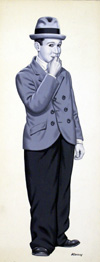 Harry Langdon (Original) (Signed)