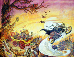 Soul Music - Death On His Motorbike (Limited Edition Print) (Signed)