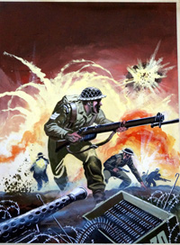 War Picture Library cover #324 (Original)