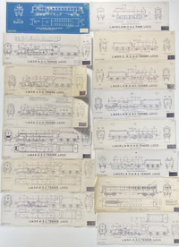 15 Steam Railway Related Blueprints (Originals)