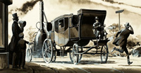 Odd Inventions The Steam Car (Original) (Signed)