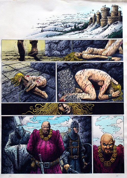 Slaine Lord of Misrule episode 7 page 1 (Original)