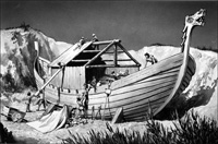 Anglo-Saxon Boat Builders (Original) (Signed)