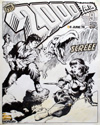 2000AD cover art Prog 70 (Original)