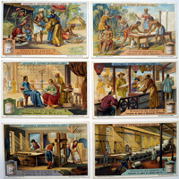 The History Of Paper (1913) (6 cards)
