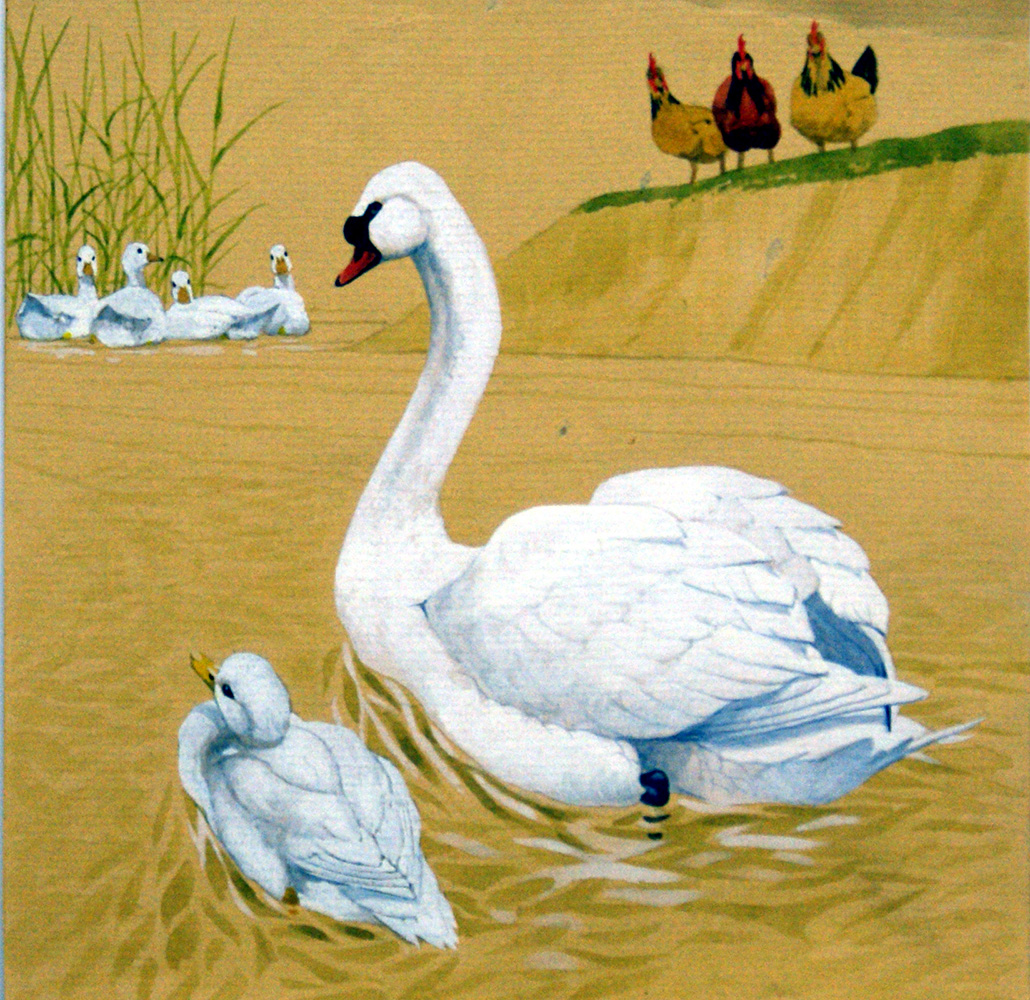 The Ugly Duckling (8) (Original) art by The Ugly Duckling (Lilly) at The Illustration Art Gallery