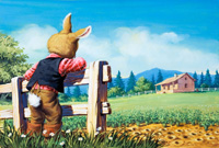 Brer Rabbit at the Carrot Patch (Original)