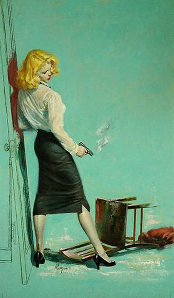 The Damned Lovely by Jack Webb paperback cover art (Print)