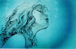 Manara Blue 2 (Limited Edition Print) (Signed)