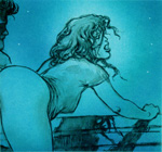 Manara Blue 4 (Limited Edition Print) (Signed)