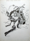 Barbe Wire (Original) (Signed)