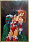 Lady Rawhide cover art (Original) (Signed)