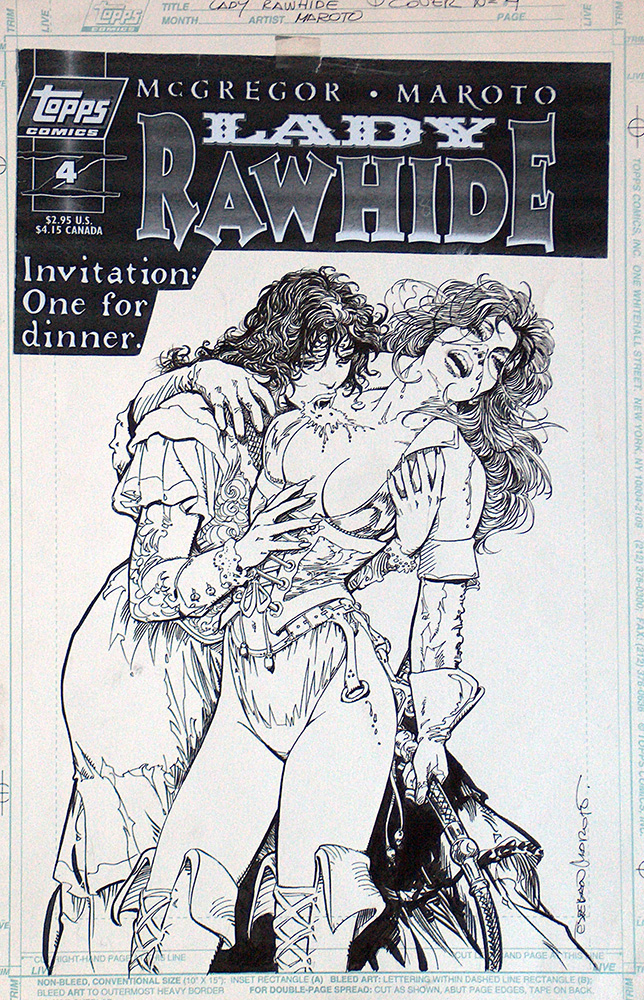 Lady Rawhide (Original) (Signed)