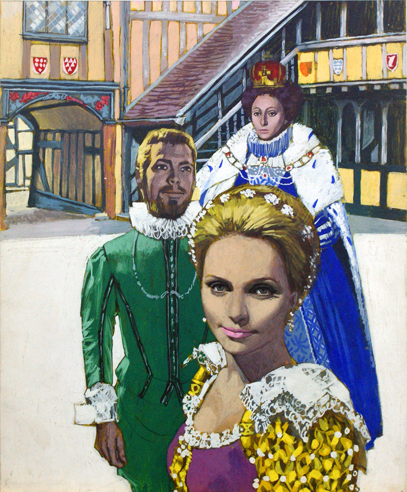 Elizabeth I (Original) art by William Francis Marshall Art at The Illustration Art Gallery
