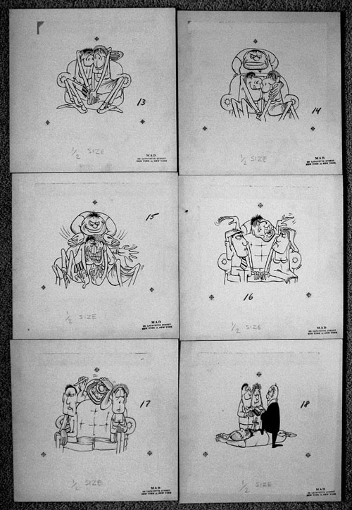 The Wedding from Mad Magazine (December 1956) (Original)