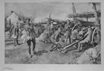 Field Guns on the Western Front - A British Battery (Limited Edition Print) (Signed)