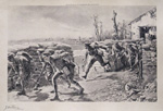 The Communication Trench (World War I) (Limited Edition Print) (Signed)