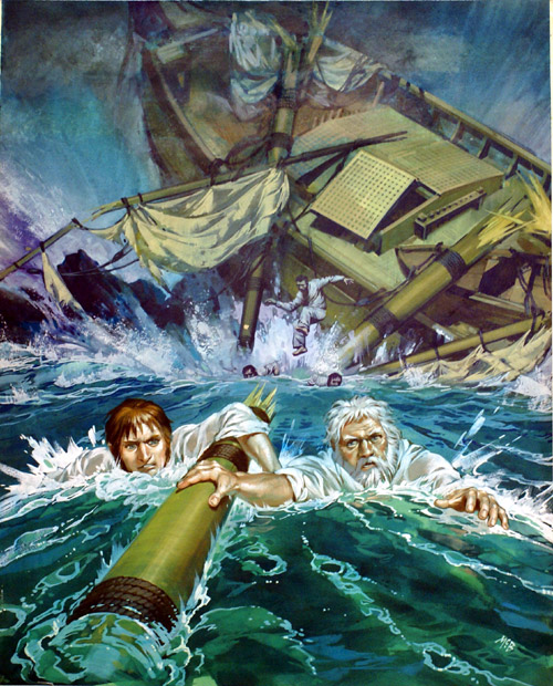 The Wreck of the Eclipse (Original) (Signed) by Angus McBride Art at The Illustration Art Gallery