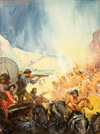 Wagon Train (Original) (Signed)