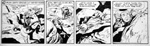 Roy Rogers Daily Newspaper Comicstrip - Push My Luck (Original)