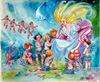 The Water Babies (Original) (Signed)