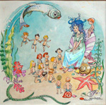 The Water Babies (Original) (Signed)