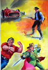 Hurricane Annual cover 1965 (Original)