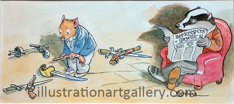 The Wind in the Willows 9 (Original) (Signed)