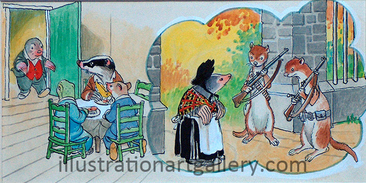 The Wind in the Willows 12 (Original)