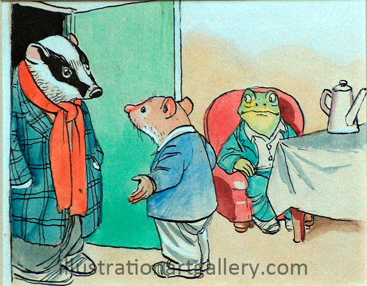 The Wind in the Willows 17 (Original)