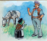 The Wind in the Willows 23 (Original)