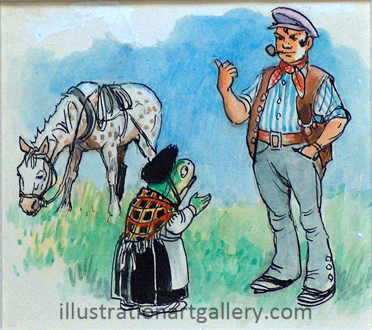 The Wind in the Willows 23 (Original)