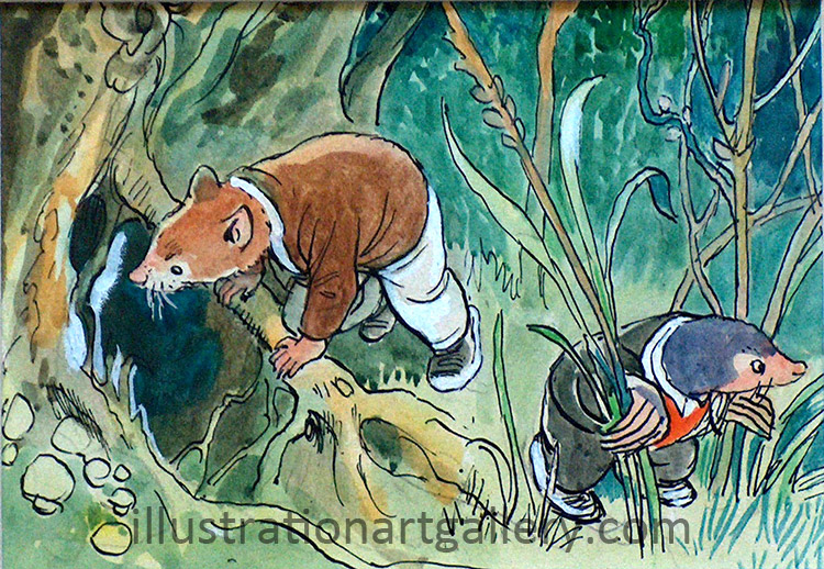 The Wind in the Willows 33 (Original)