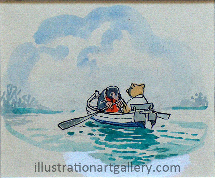The Wind in the Willows 34 (Original)