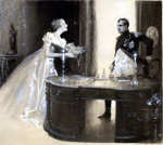 Napoleon and Pauline (Original) (Signed)