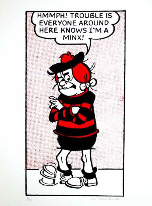 Minnie the Minx (Limited Edition Print) (Signed)