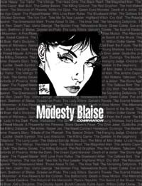 The Modesty Blaise Companion (Deluxe)  #95 of 300 (Limited Edition)