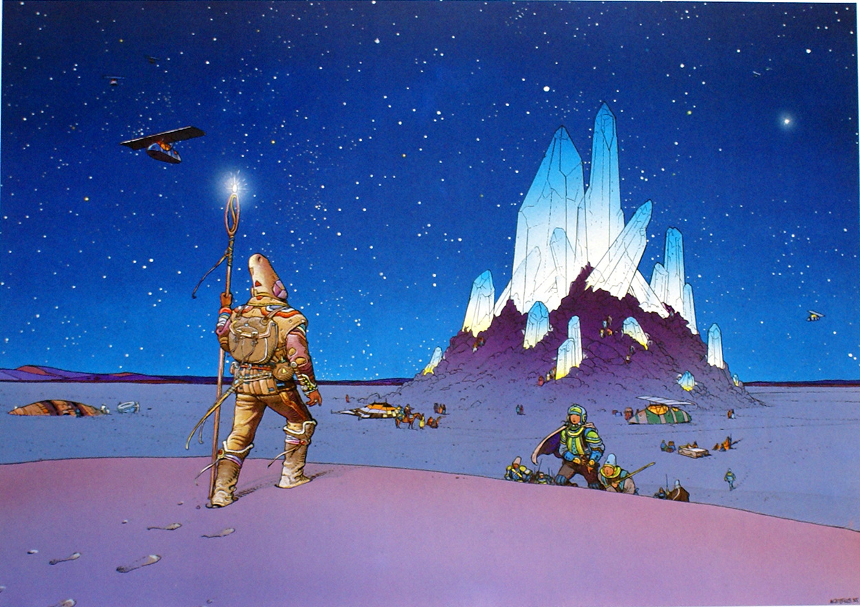 Crystal Starwatcher (Limited Edition Print) (Signed)
