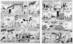 Buster's Dream-World (Two Pages) (Original)