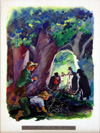 Tom Sawyer The Grave In The Woods (Original) (Signed)