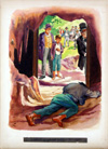 Tom Sawyer A Shocking Find In The Mine (Original) (Signed)