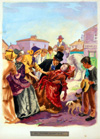 Tom Sawyer Mrs Thatcher Swoons (Original) (Signed)