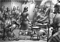 Zedekia at the Mercy of Nebuchadnezzar (Original)