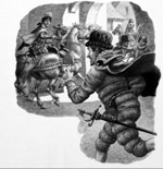 Henry III of France Fleeing Cracow (Original)