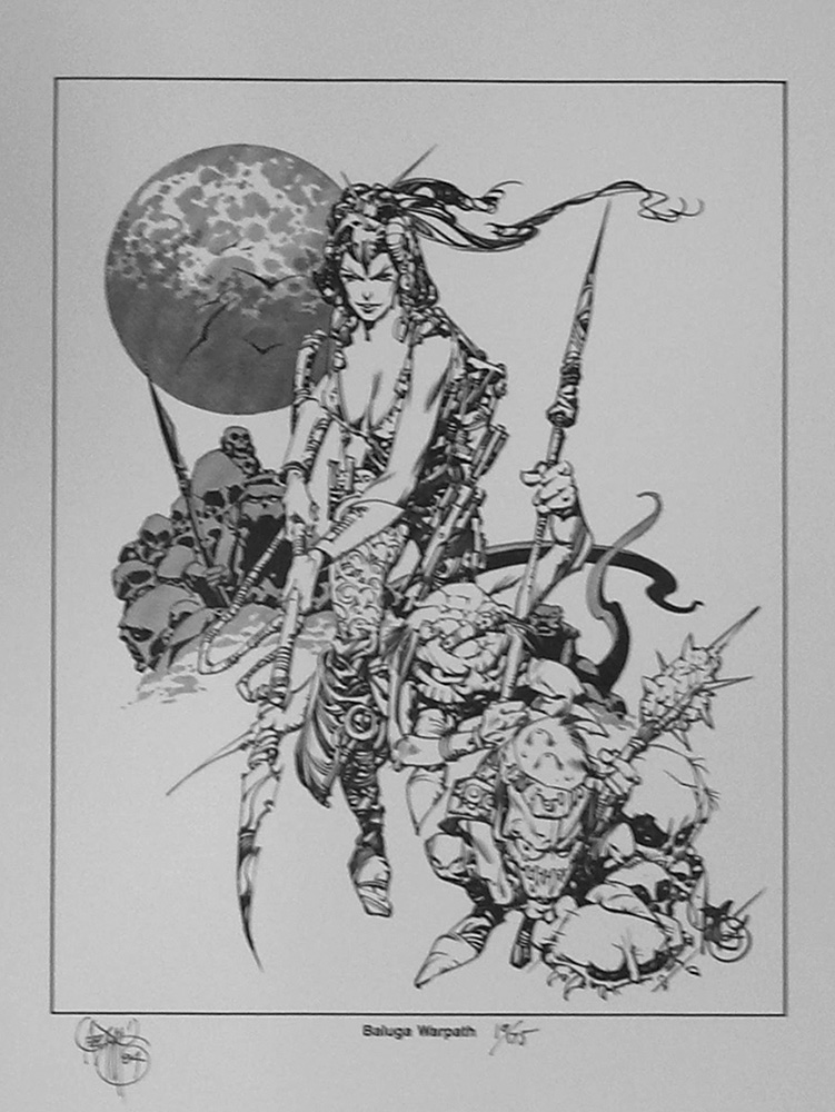 Baluga Warpath (Limited Edition Print) (Signed)