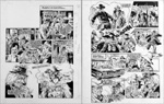 Worzel The Cowboy (TWO pages) (Original) (Signed)
