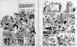 Worzel Crashes In (TWO pages) (Original) (Signed)
